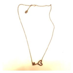 James Avery heart/key necklace